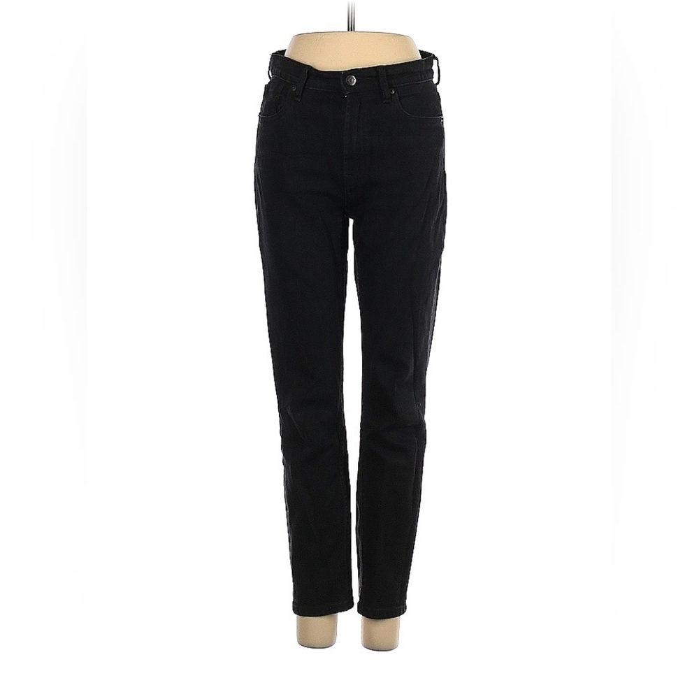 ✅ Everlane High Rise Straight-Leg Jean, Black (27 Ankle)